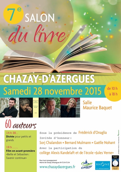 Chazay - affiche salon du livre_pt